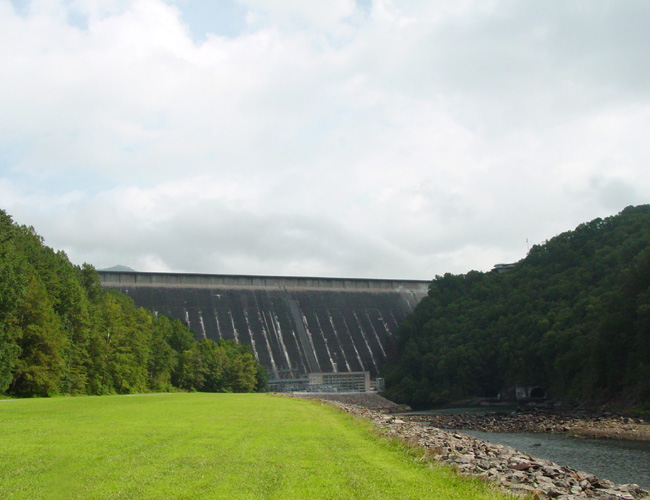 fontata dam, nc
