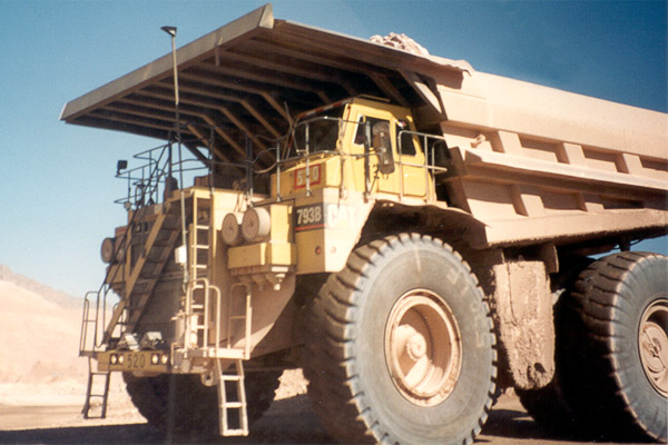 Copper mining in Arizona