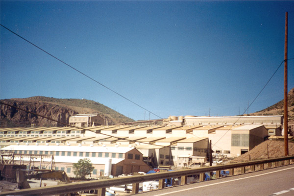 Copper mining in Arizona