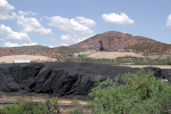 Copper mining in Arizona