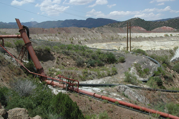 Copper mining in Arizona