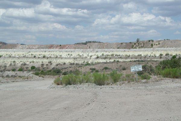 Copper mining in Arizona